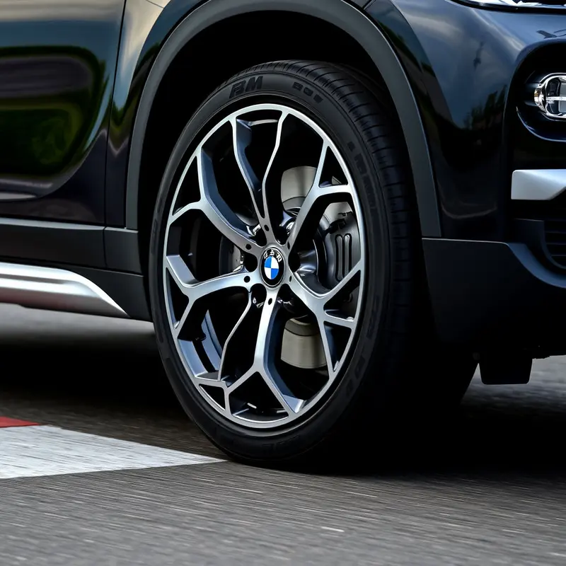 The striking sporty design of the new BMW X1 special edition.