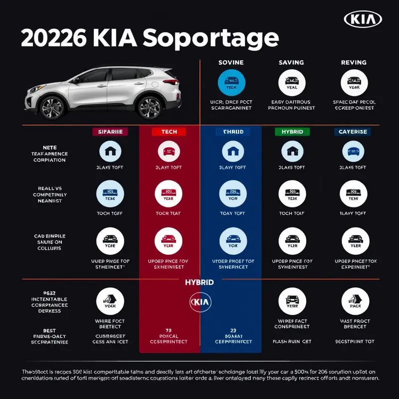 The 2026 Kia Sportage’s advanced infotainment and driver assistance technologies.