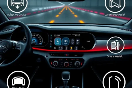 A photo-realistic image of the 2026 Kia Sportage highlighting its innovative features and design.